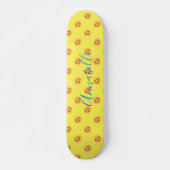 Happy Smiling Faces Skateboard (Voorkant)