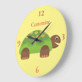 Happy Smiling Turtle Thunder_Cove Grote Klok (Hoek)