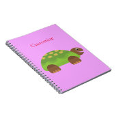 Happy Smiling Turtle Thunder_Cove Notitieboek (Rechterzijde)