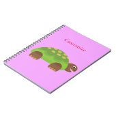 Happy Smiling Turtle Thunder_Cove Notitieboek (Linkerzijde)