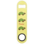 Happy Smiling Turtle Thunder_Cove Speed Flessenopener (Achterkant)