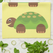 Happy Smiling Turtle Thunder_Cove Theedoek (Gevouwen)