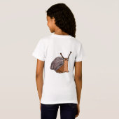 Happy Snail T-shirt (Achterkant volledig)