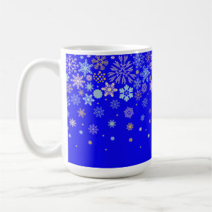 Happy snewflake-grens koffiemok
