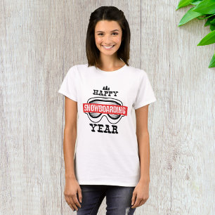 Happy Snowboarding Year T-shirt