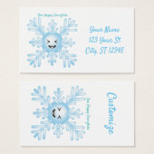 Happy Snowflake Emoticon Thunder_Cove (Devant & derrière)