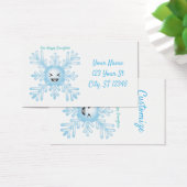 Happy Snowflake Emoticon Thunder_Cove (Bureau)