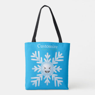 Happy Snowflake Emoticon Thunder_Cove Draagtas