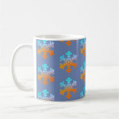 Happy Snowflakes Classic White Mok (Links)
