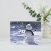 HAPPY SNOWMAN 1 BRIEFKAART (Staand voorkant)