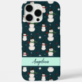Happy Snowman Holiday iPhone / coque ipad (Verso)