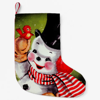 Happy Snowman Kleine Kerstsok