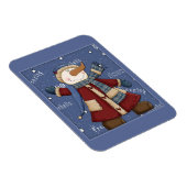Happy Snowman Magneet (Rechterzijde)
