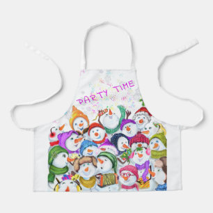 Happy Snowmans Merry kerstSchort Gift Schort