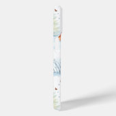 Happy Snowmen Pattern Case-Mate iPhone Case (Achterkant / Rechts)
