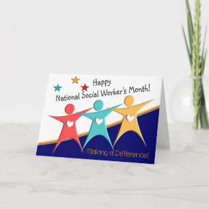 Happy Social Worker's Month Kaarten