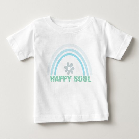 Happy soul baby fine T-shirt (Devant)