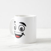 Happy Soy Face Café Mug (Devant gauche)