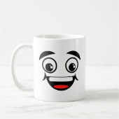Happy Soy Face Café Mug (Gauche)