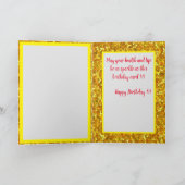 Happy Sparkle Birthday Kaart (Binnen)