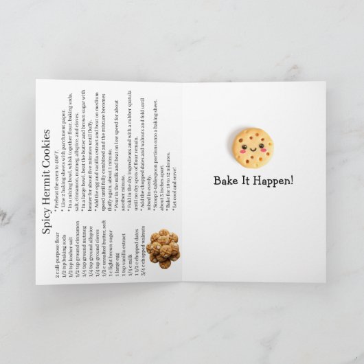 Happy Spicy Hermit Cookie Day | Nov 15th Kaart (Binnen)