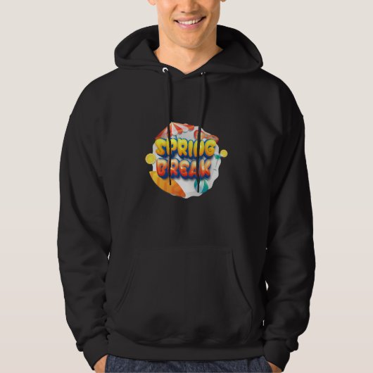 Happy Spring Break  Cool Spring 1 Hoodie (Voorkant)
