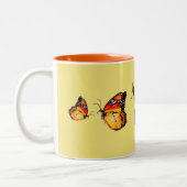 Happy Spring Butterflies Coffee Mug (Gauche)