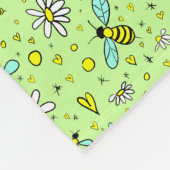 happy spring fleece deken (Hoek)