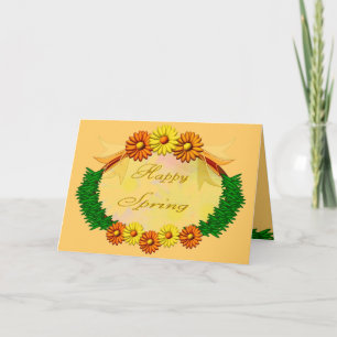 Happy Spring Kaart