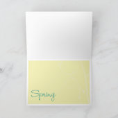 Happy Spring Kaart (Binnen)