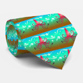 Happy Squid Stropdas (Opgerold)