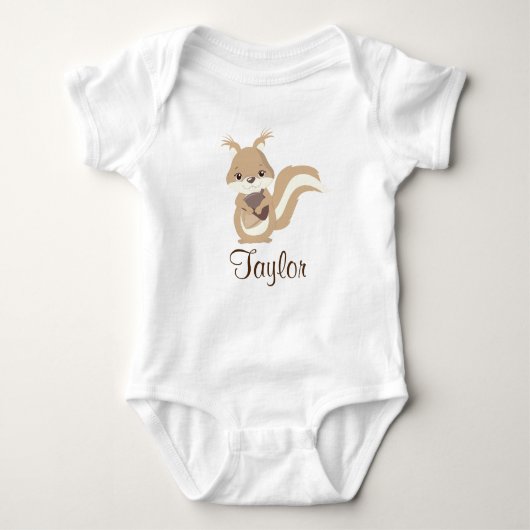Happy Squirrel Romper (Voorkant)