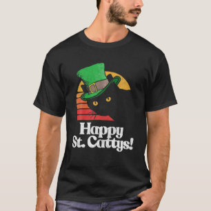 Happy St Catty's. Grappig Happy St Patricks Day 80 T-shirt
