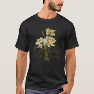 Happy St Davids Day Artistic Bouquet van maart Daf T-shirt