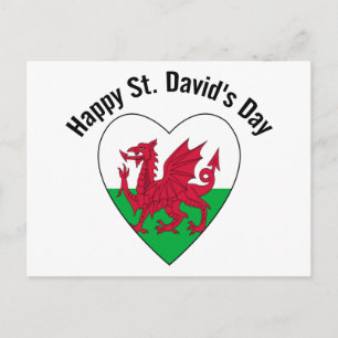 Happy St. David's Day Briefkaart