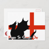 Happy St George's Day - Briefkaart (Voorkant / Achterkant)