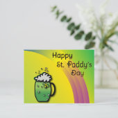 Happy St. Paddy's Day Briefkaart (Staand voorkant)