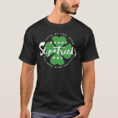 Happy St. Partick's Day T-Shirt Lucky Fox Tee (Devant)