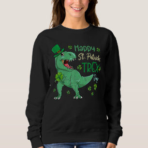 Happy St Pat T Rex Saint Patrick's Day Dinosaur Bo Trui