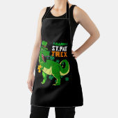 Happy St Pat Trex Day Saint Patricks Dinosaurus Schort (Insitu)
