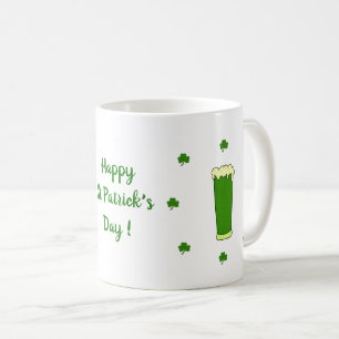 Happy St Patri Minimaliste Cute Coffee Mug
