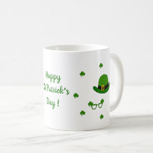 Happy St Patri Minimaliste Cute Coffee Mug