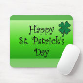 Happy St. Patrick's Day Muismat (Met muis)