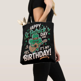 Happy St Patrick Day en ja, het is mijn verjaardag Draagtas