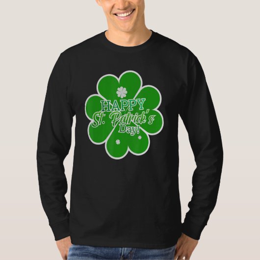 Happy St Patrick Day T-shirt (Voorkant)