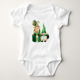 Happy St. Patrick Gnomes Romper