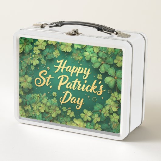 Happy St. Patrick’s Day Clover Design (Voorkant)