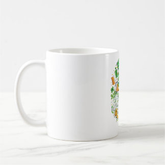 Happy St. Patrick’s Day Mug – Lucky Shamrock Coffe Koffiemok