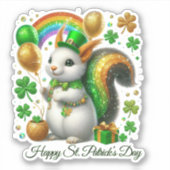 Happy St. Patrick’s Sticker (Devant)
