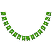 Happy St. Patrick Shamrock Clover Typografie Irish Vlaggetjes (Alle)